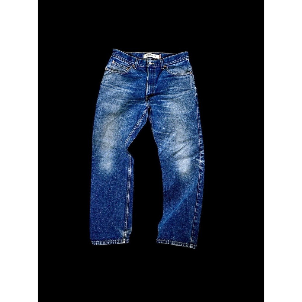 Levi's 505 Jeans Men 32X28 Vintage 2000's Relaxed‎ Faded Medium Wash